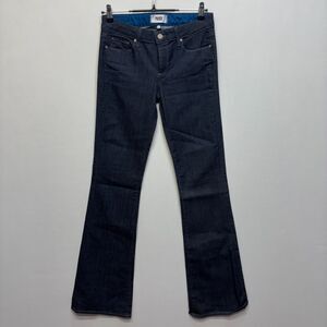Paige Skyline Boot Cut Jeans Women Size 28 Blue Denim D116 -5
